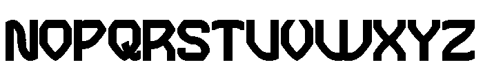 BLUE SAPPHIRE Bold Font UPPERCASE