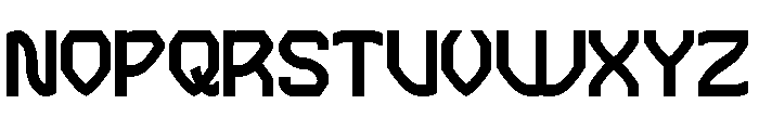 BLUE SAPPHIRE Font UPPERCASE