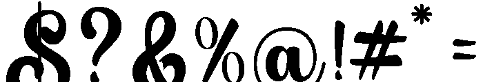 Black Alphabet Regular Font OTHER CHARS
