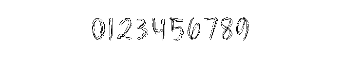 Black Artist Font OTHER CHARS