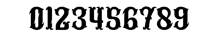 Black Ashes Font OTHER CHARS