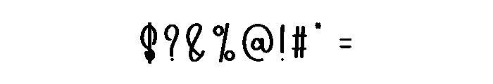 Black Avenue Font OTHER CHARS