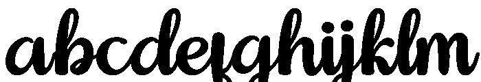 Black Boho Bold FONT