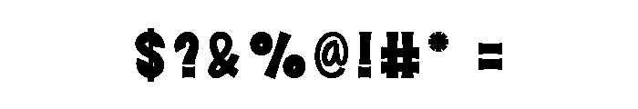 Black Books Font OTHER CHARS