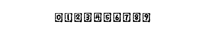 Black Boxs Font OTHER CHARS