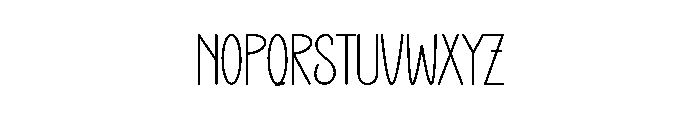 Black Butterfly Font UPPERCASE