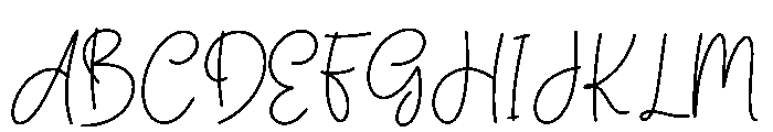 Black Coffe Regular Font UPPERCASE