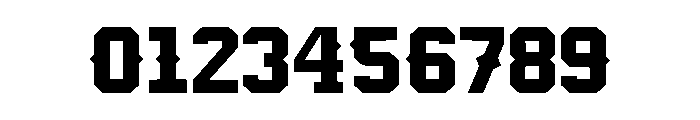 Black Cowboy Regular Font OTHER CHARS
