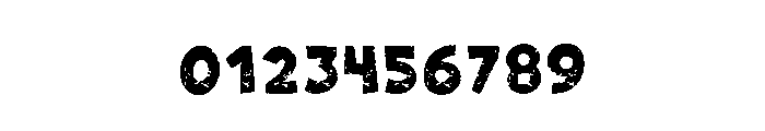 Black Decay Regular Font OTHER CHARS