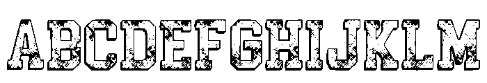Black Distressed Regular FONT