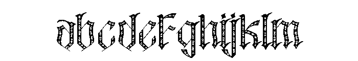 Black Eoghan One FONT