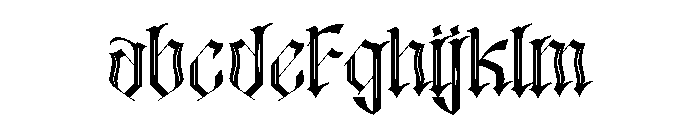 Black Eoghan Two FONT