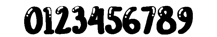 Black Friday Bubble Regular Font OTHER CHARS