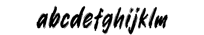 Black Ink Brush FONT