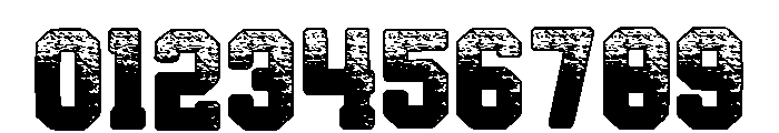 Black Jersey Regular Font OTHER CHARS