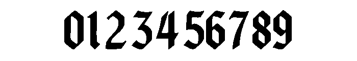 Black Malor Font OTHER CHARS