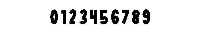 Black Memories Font OTHER CHARS