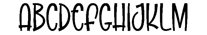Black Motion Font UPPERCASE