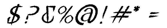 Black Murder Regular Font OTHER CHARS