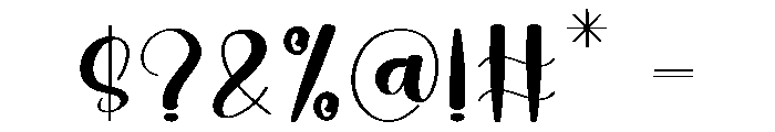 Black Notes Font OTHER CHARS