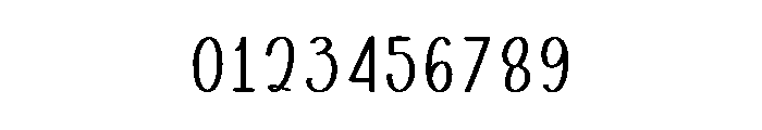 Black Point Font OTHER CHARS