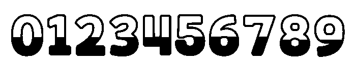 Black Retro Regular Font OTHER CHARS