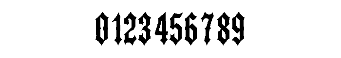 Black Ritual Font OTHER CHARS