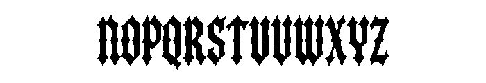 Black Ritual Font UPPERCASE