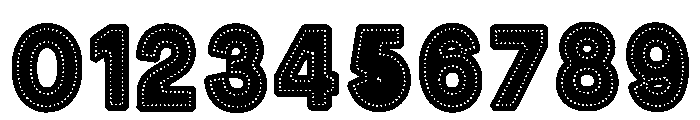 Black Round Regular Font OTHER CHARS