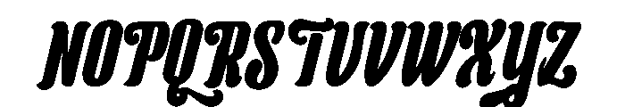Black Royale Font UPPERCASE