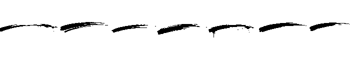 Black Sable Swash Font UPPERCASE