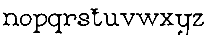 Black_Sapote Font LOWERCASE