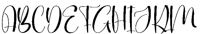 Black Shadow1 Font UPPERCASE