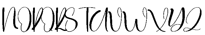 Black Shadow1 Font UPPERCASE