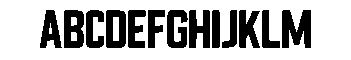 Black Shark Regular Font UPPERCASE