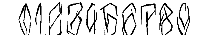 Black Sinister Font OTHER CHARS