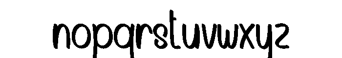 Black Soul Font LOWERCASE