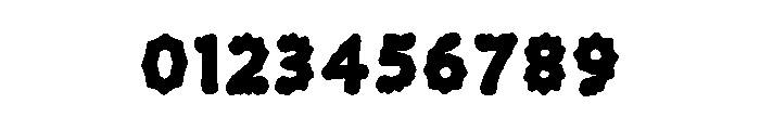 Black Spirit Regular Font OTHER CHARS