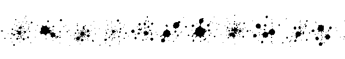 Black Stroke Swash Font LOWERCASE