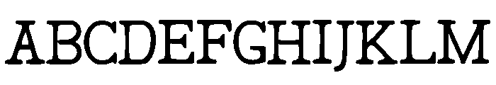 Black_Swallower Font UPPERCASE