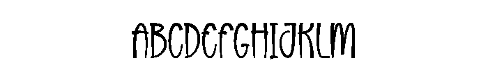 Black Vibes Font UPPERCASE