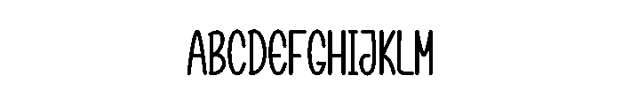 Black Victoria Font UPPERCASE
