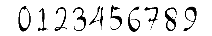 Black letter Regular Font OTHER CHARS