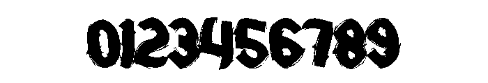BlackAnxiety Font OTHER CHARS