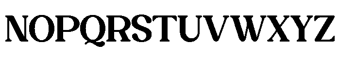 BlackMiracle-Regular Font UPPERCASE