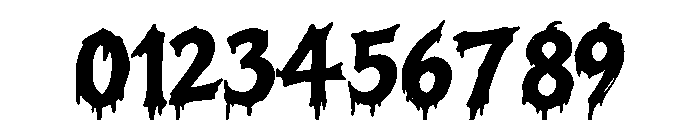 BlackRaven-Regular Font OTHER CHARS