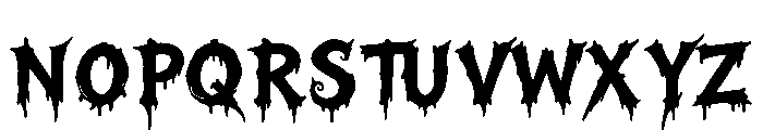BlackRaven-Regular Font UPPERCASE