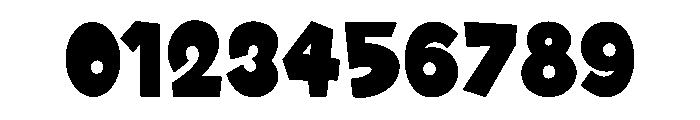 BlackTaq Font OTHER CHARS