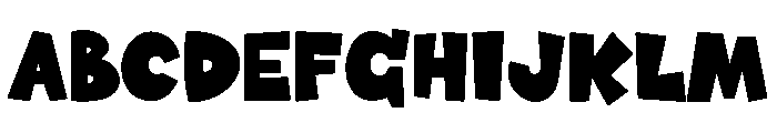 BlackTaq Font UPPERCASE
