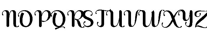 BlackVirtha-Regular Font UPPERCASE